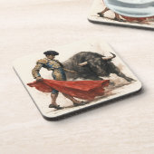 El torero y el toro bier onderzetter (Linkerzijde)