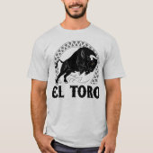 EL Toro le T-shirt espagnol de Mexicain de culture (Devant)