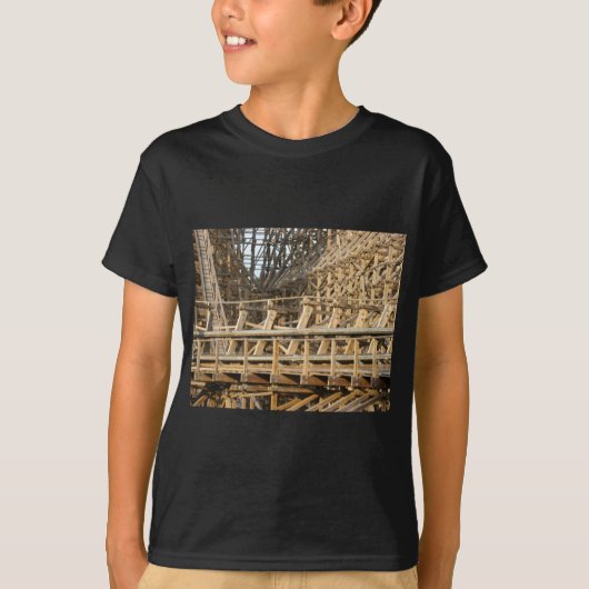 El Toro Roller Onderzetter Six Flags Great Adventu T-shirt (Voorkant)