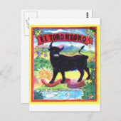 El Torro Negro Briefkaart (Voorkant / Achterkant)