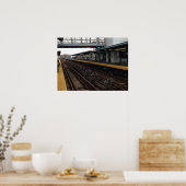 El Train Station Philadelphia Poster (Keuken)
