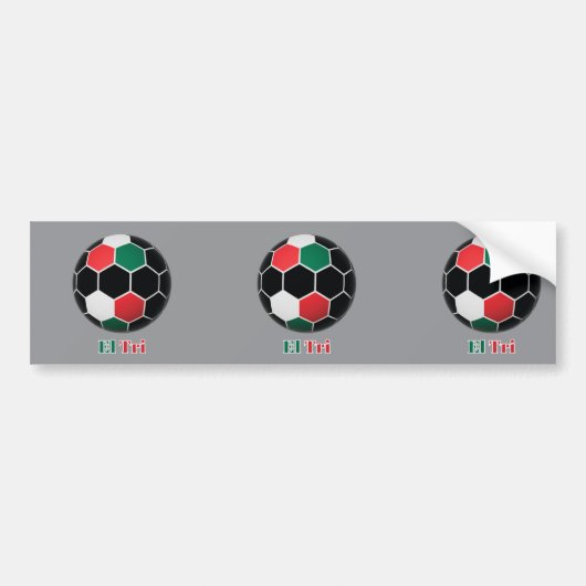 El Tri Bumpersticker (Voorkant)