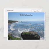 el tunco playa briefkaart (Voorkant / Achterkant)