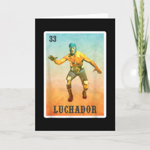 El Wrestler Lucha Libre - Mexico Luchador Kaart