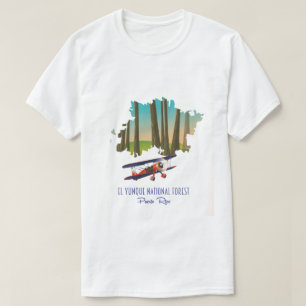 El yunque landelijke oertoricokaart t-shirt