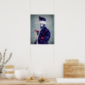 Elaborate Carnival Costume, Venetië Poster (Keuken)