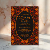 Elaborer Boho Anniversaire Invitation unique