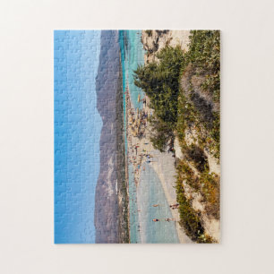 Elafonisi strand, Chania, Kreta, Griekenland Legpuzzel
