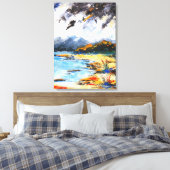 Elafonisos, Griekenland Canvas Afdruk (Insitu (Slaapkamer))