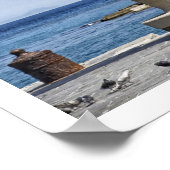 Elafos et Elafina, Rhodes, Grèce Poster (Coin)