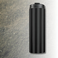 Elagnat Zwart & Rookzwart Verticale Strepen