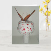 "Elaine" Pasen Kaart (Gele Bloem)