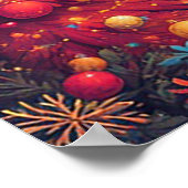 Élan de fête orné de décorations de Noël (Coin)