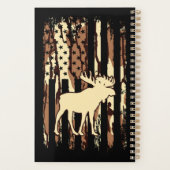 Élan Drapeau Américain US Chasse Elk (Dos)