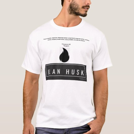 Elan Husk T-shirt (mannen) (Voorkant)