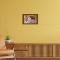 Eland in Alaska Poster