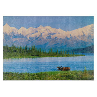 Eland in Wonder Lake Snijplank