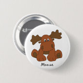 Eland Knop Ronde Button 5,7 Cm (Voorkant /achterkant)