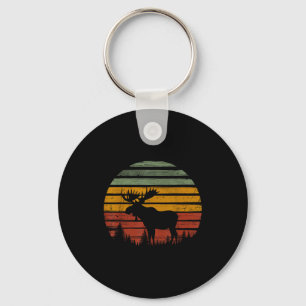 Eland Retro Vintage Jaren 80 Grappig Eland Liefheb Sleutelhanger