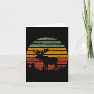 Eland Retro Vintage Jaren 80 Grappige Eland Liefhe Kaart