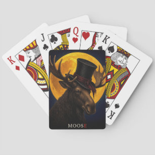 Eland Tophoed Gotische Surrealist Pokerkaarten