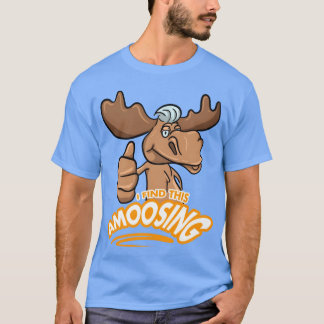 Eland woordpun voor dierenvrienden retro t-shirt