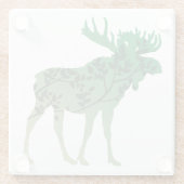 elandboom glazen onderzetter (Achterkant)