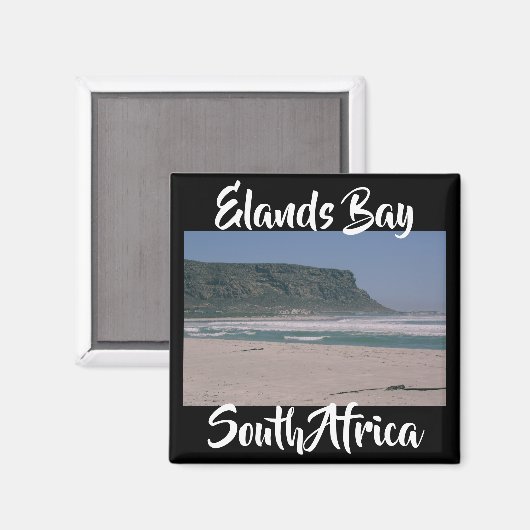 Elands Bay Zuid-Afrika Ocean Beach Uitzicht Magnet Magneet (Voorkant / Achterkant)