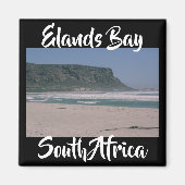 Elands Bay Zuid-Afrika Ocean Beach Uitzicht Magnet Magneet (Voorkant)