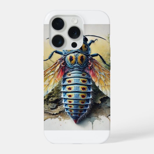 Elaphropus beetle 240924IREF210 - Watercolor (Verso)