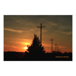 Élargissement de la photo du coucher de soleil col