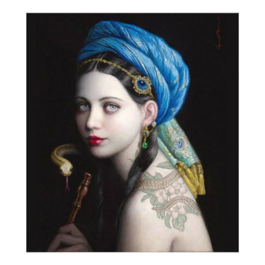 Élargissement de la photo papier photo Premium Sat (Devant)