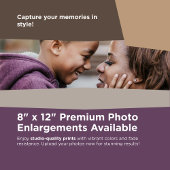 Élargissement de photo Premium de 8 po x 12 po