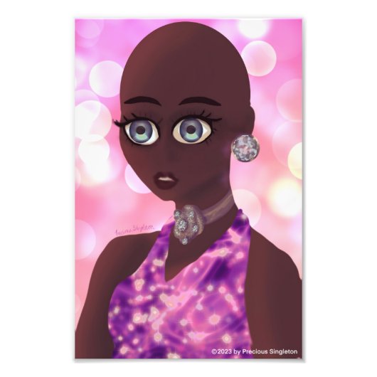 Élargissement photo beauté (Devant)