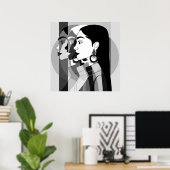 Elas em uma 01 poster (Thuiskantoor)