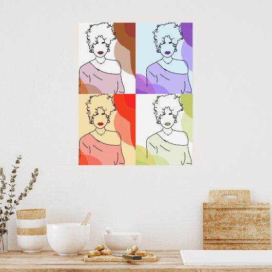 elas poster (Keuken)