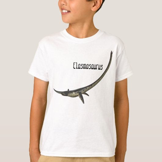 Elasmosaurus Kinder Shirt (Voorkant)