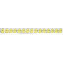 Élastique à cheveux de balle de tennis