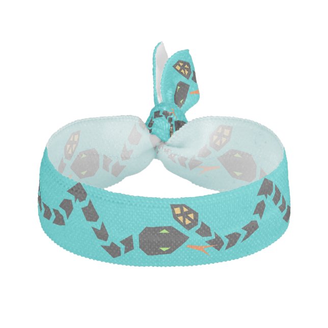 Élastique Pour Cheveux Accessoire pourpre de cheveux de Snakey de serpent (Devant)