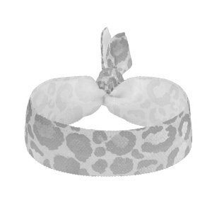 Élastique Pour Cheveux Poster de animal Silver Glam Leopard