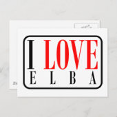 Elba, Alabama Briefkaart (Voorkant / Achterkant)
