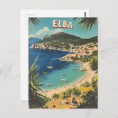 Elba briefkaart (Voorkant / Achterkant)