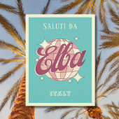 Elba Italië vakantie Retro Briefkaart