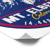 Elbert - Colorado 14ers vier Poster (Hoek)