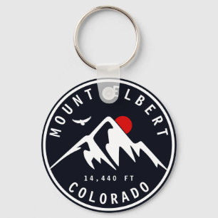 Elbert - Colorado 14ers vier Sleutelhanger
