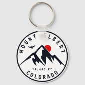 Elbert - Colorado 14ers vier Sleutelhanger (Achterkant)