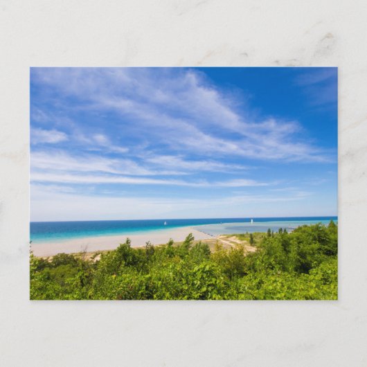 Elberta Beach Overlook, Michigan Briefkaart (Voorkant)
