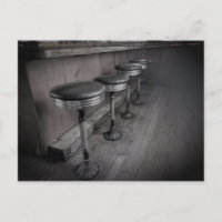 Elbow Inn Bar Stools Post Kaart