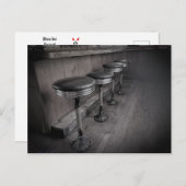 Elbow Inn Bar Stools Post Kaart (Voorkant / Achterkant)