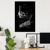 Elbow Joint Orthopedic Wall Decor Poster (Thuiskantoor)